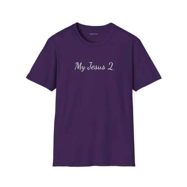 My Jesus 2 Unisex Softstyle T-Shirt White Letters TM - Image 109