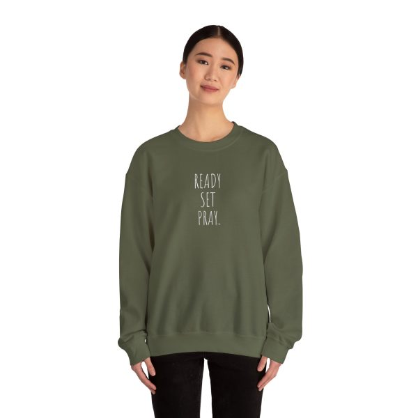 Unisex Heavy Blend Crewneck Sweatshirt READY SET PRAY TM - Image 29