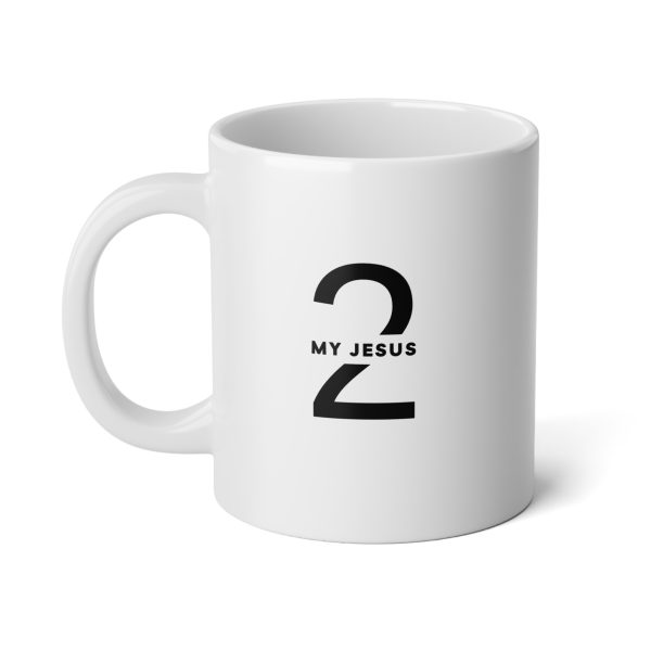 Ceramic Jumbo Mug, 20oz My Jesus 2 TM