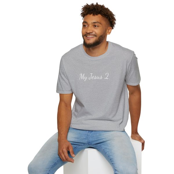 My Jesus 2 Unisex Softstyle T-Shirt White Letters TM - Image 36