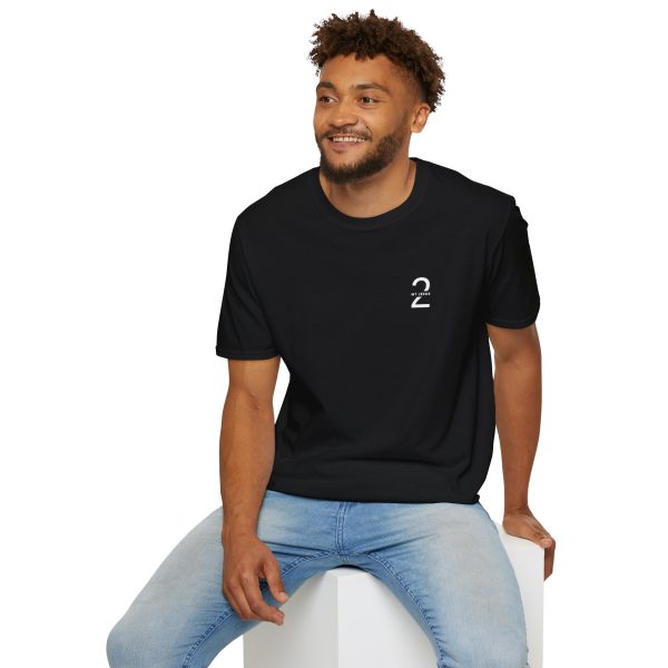 My Jesus 2 Logo Unisex Softstyle T-Shirt White Letters TM - Image 12