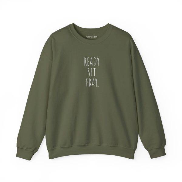 Unisex Heavy Blend Crewneck Sweatshirt READY SET PRAY TM - Image 26