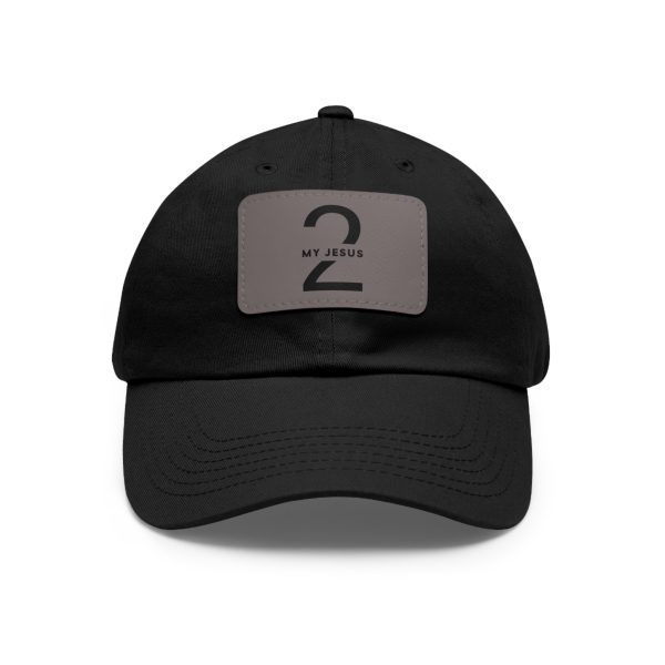 Hat with Leather Patch (Rectangle) My Jesus 2 Logo TM - Image 29