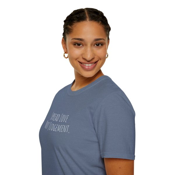 Spread Love Not Judgement Unisex Softstyle T-Shirt TM - Image 69