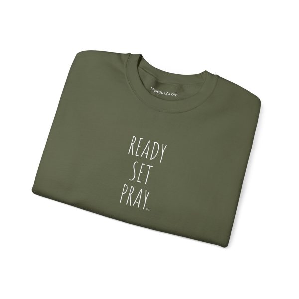 Unisex Heavy Blend Crewneck Sweatshirt READY SET PRAY TM - Image 28