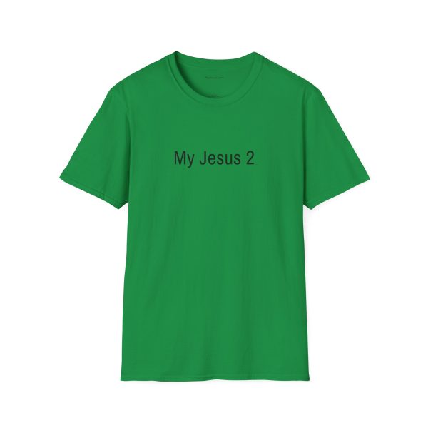 My Jesus 2 Unisex Softstyle T-Shirt Black Letters TM - Image 61