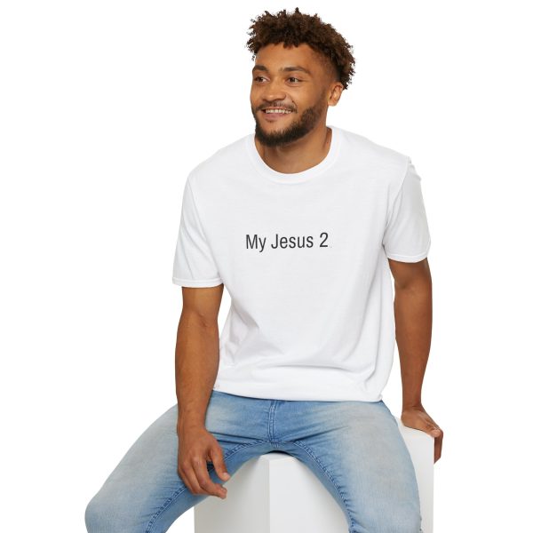 My Jesus 2 Unisex Softstyle T-Shirt Black Letters TM - Image 24