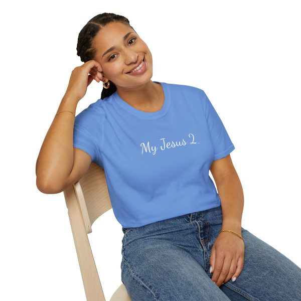 My Jesus 2 Unisex Softstyle T-Shirt White Letters TM - Image 82