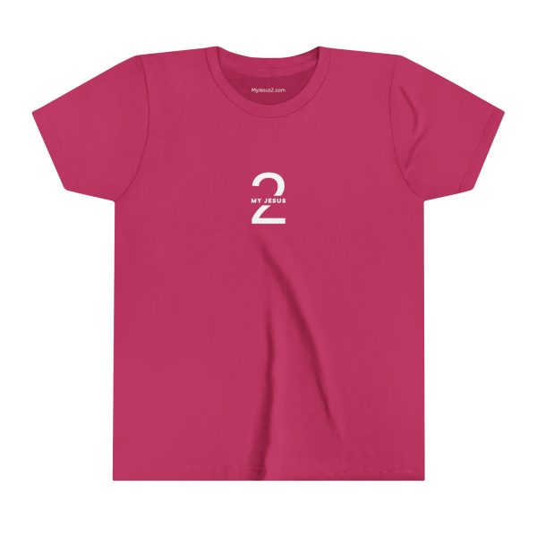 My Jesus 2 Logo Kids Short Sleeve Tee TM - Image 17