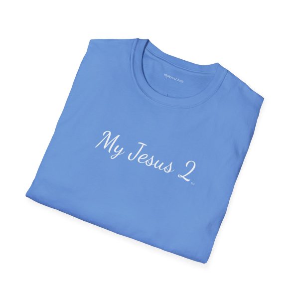 My Jesus 2 Unisex Softstyle T-Shirt White Letters TM - Image 76