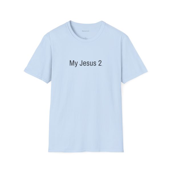 My Jesus 2 Unisex Softstyle T-Shirt Black Letters TM - Image 73