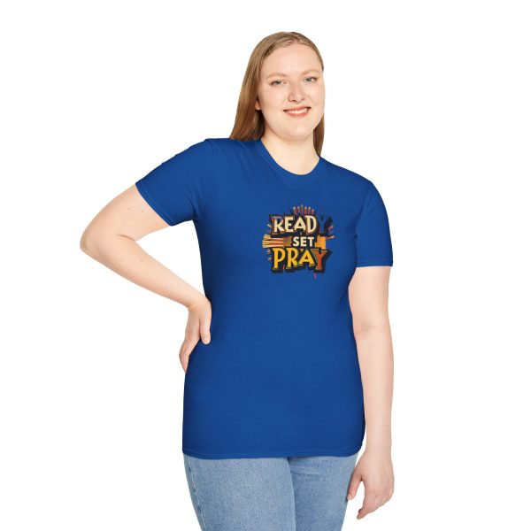 READY SET PRAY Unisex Softstyle T-Shirt TM - Image 101