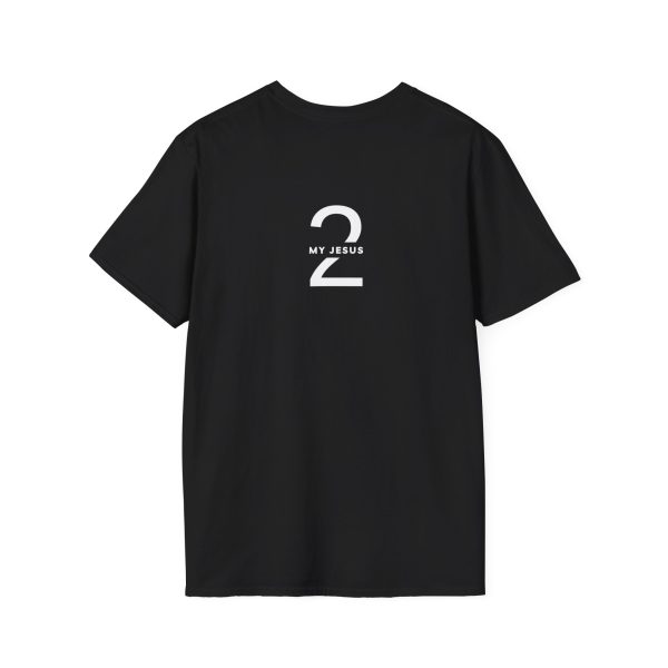 My Jesus 2 Front & Back Logo Unisex Softstyle T-Shirt TM - Image 2