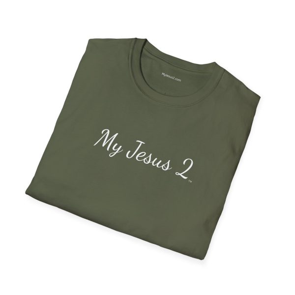 My Jesus 2 Unisex Softstyle T-Shirt White Letters TM - Image 40