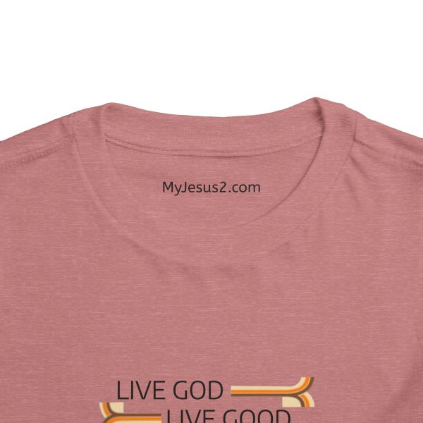 LIVE GOD LIVE GOOD Short Sleeve Tee Toddler TM - Image 16