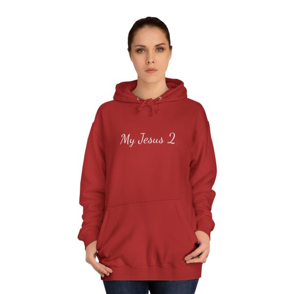 Unisex College Hoodie My Jesus 2 TM - Image 12