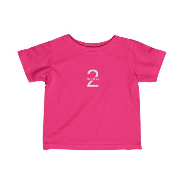 Infant Fine Jersey Tee My Jesus 2 Logo TM - Image 19