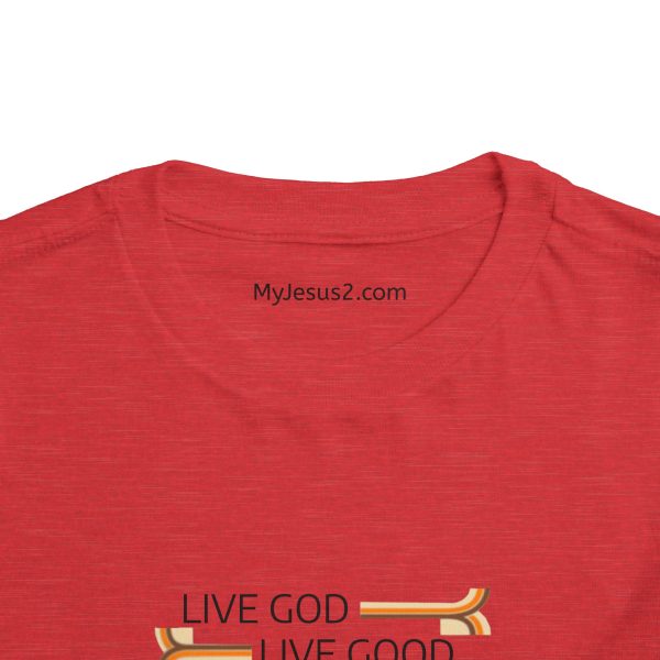 LIVE GOD LIVE GOOD Short Sleeve Tee Toddler TM - Image 20