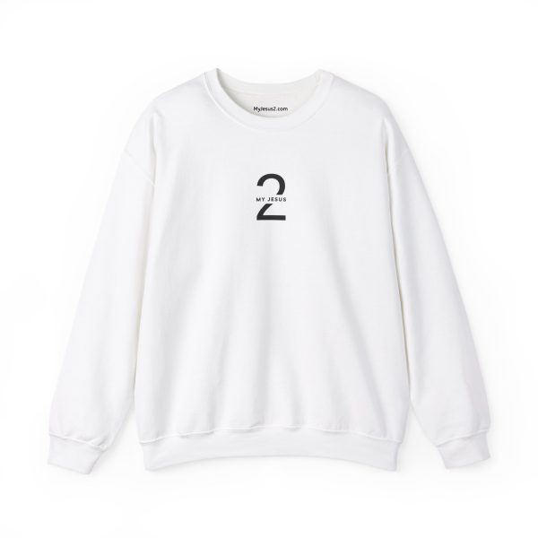 Unisex Heavy Blend Crewneck Sweatshirt My Jesus 2 Logo TM - Image 12