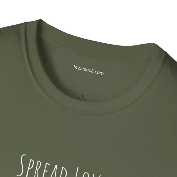 Spread Love Not Judgement Unisex Softstyle T-Shirt TM - Image 27