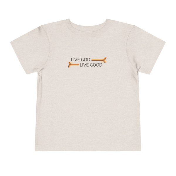 LIVE GOD LIVE GOOD Short Sleeve Tee Toddler TM