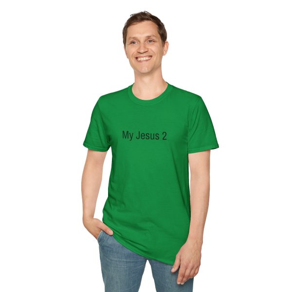 My Jesus 2 Unisex Softstyle T-Shirt Black Letters TM - Image 67