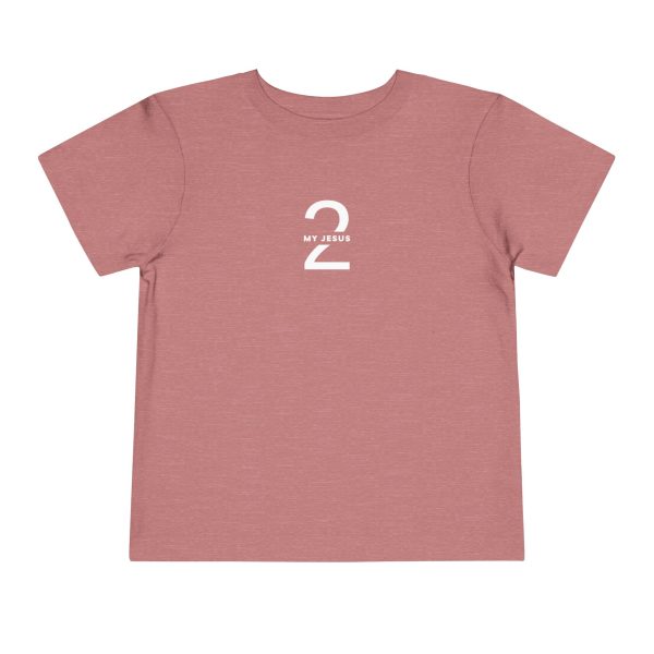 My Jesus 2 Logo Toddler Short Sleeve Tee TM - Image 5