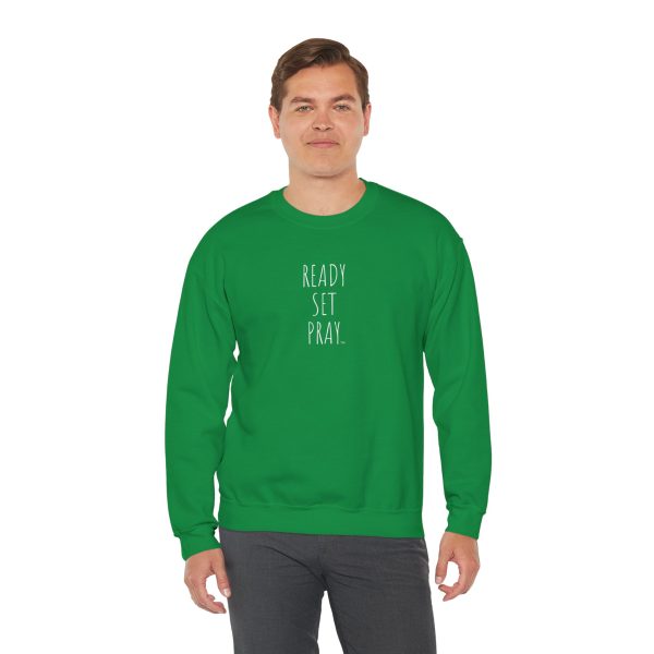 Unisex Heavy Blend Crewneck Sweatshirt READY SET PRAY TM - Image 10