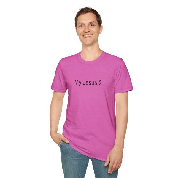 My Jesus 2 Unisex Softstyle T-Shirt Black Letters TM - Image 115