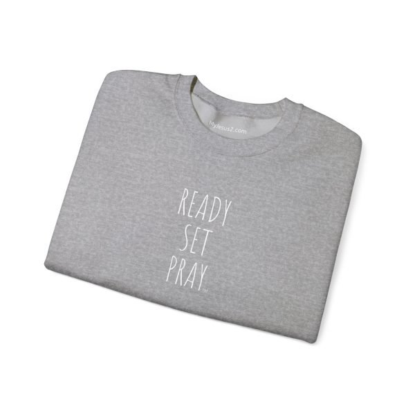 Unisex Heavy Blend Crewneck Sweatshirt READY SET PRAY TM - Image 23