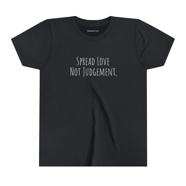 Spread Love Not Judgement Kids Short Sleeve Tee TM - Image 21