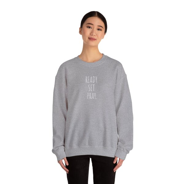 Unisex Heavy Blend Crewneck Sweatshirt READY SET PRAY TM - Image 24