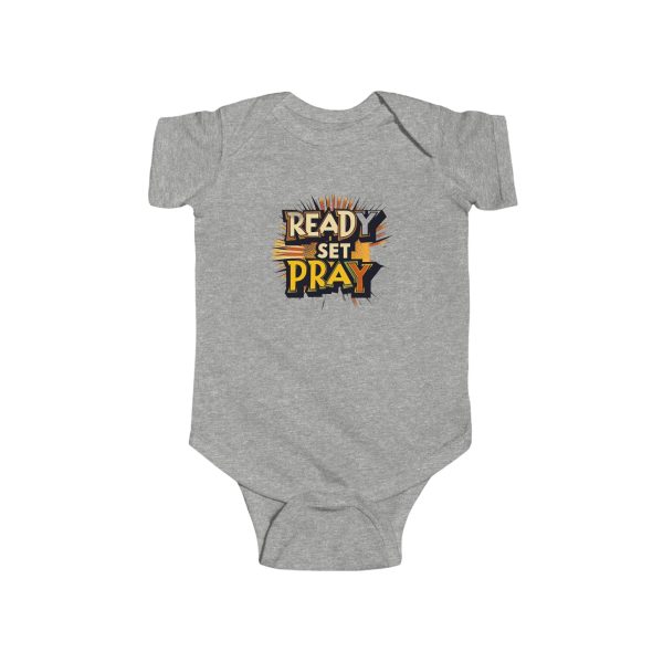 Infant Fine Jersey Bodysuit READY SET PRAY TM