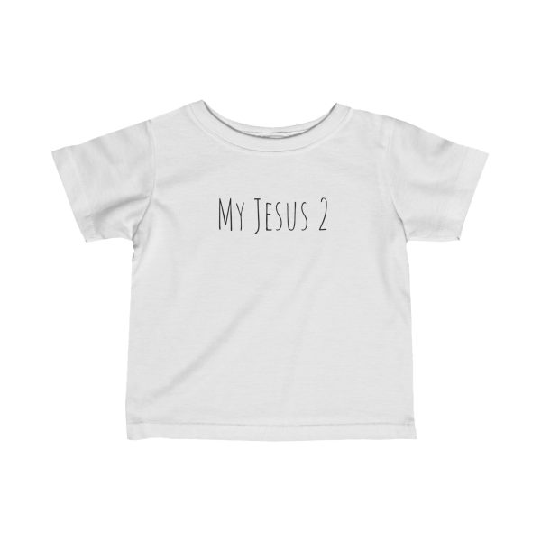 Infant Fine Jersey Tee My Jesus 2 TM - Image 4