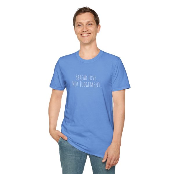 Spread Love Not Judgement Unisex Softstyle T-Shirt TM - Image 55