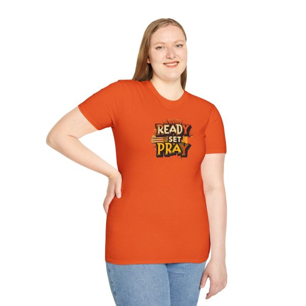 READY SET PRAY Unisex Softstyle T-Shirt TM - Image 77