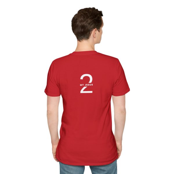 My Jesus 2 Front & Back Logo Unisex Softstyle T-Shirt TM - Image 92