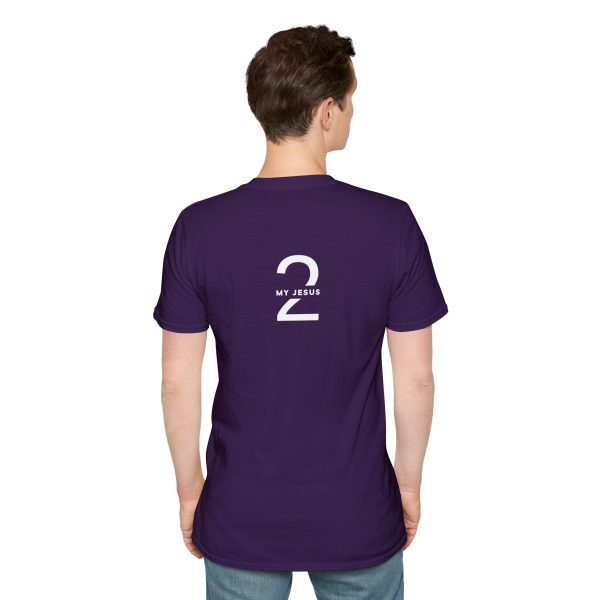 My Jesus 2 Front & Back Logo Unisex Softstyle T-Shirt TM - Image 68