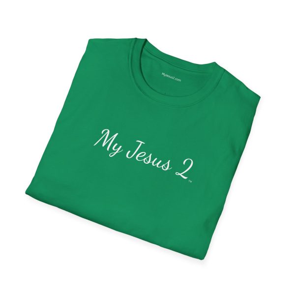 My Jesus 2 Unisex Softstyle T-Shirt White Letters TM - Image 52