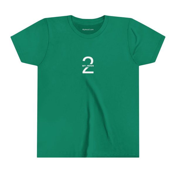 My Jesus 2 Logo Kids Short Sleeve Tee TM - Image 5