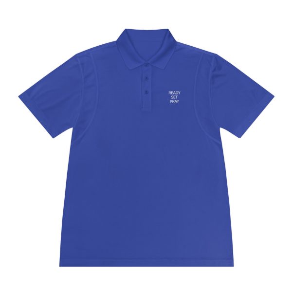 READY SET PRAY Men's Sport Polo Shirt TM - Image 19