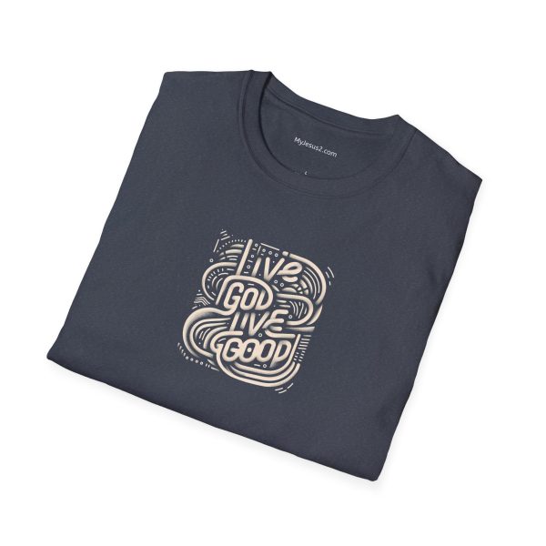 LIVE GOD LIVE GOOD Unisex Softstyle T-Shirt TM - Image 36