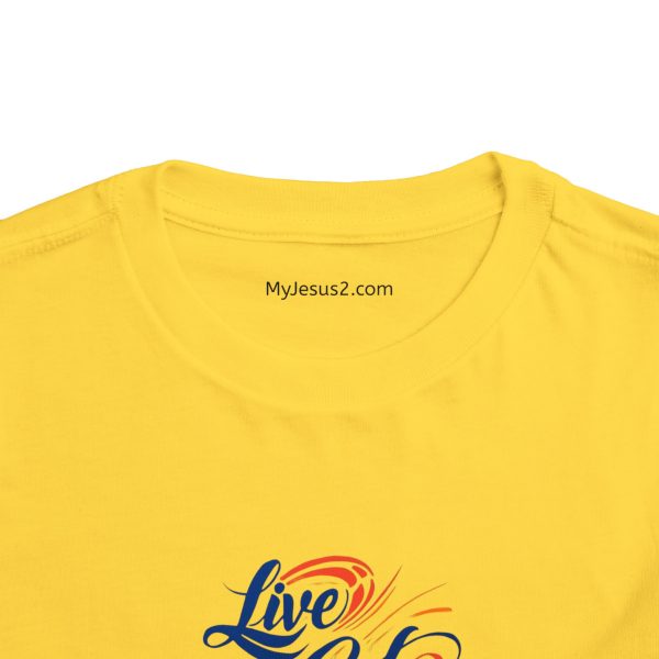 LIVE GOD LIVE GOOD Toddler Short Sleeve Tee TM - Image 36