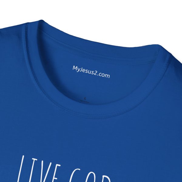 LIVE GOD LIVE GOOD Unisex Softstyle T-Shirt TM - Image 15