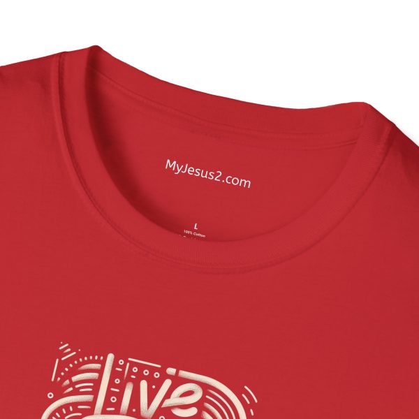 LIVE GOD LIVE GOOD Unisex Softstyle T-Shirt TM - Image 3