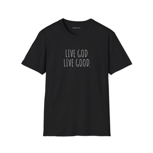 LIVE GOD LIVE GOOD Unisex Softstyle T-Shirt TM - Image 19