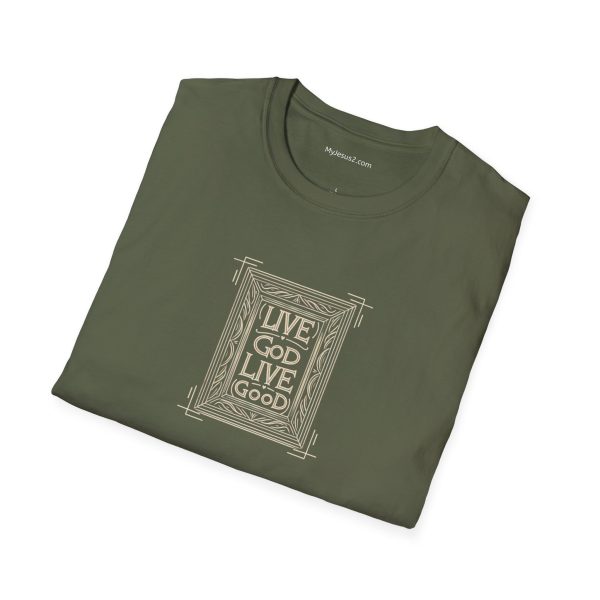 LIVE GOD LIVE GOOD Unisex Softstyle T-Shirt TM - Image 29