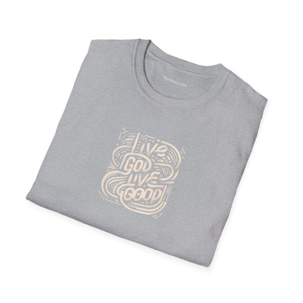 LIVE GOD LIVE GOOD Unisex Softstyle T-Shirt TM - Image 12