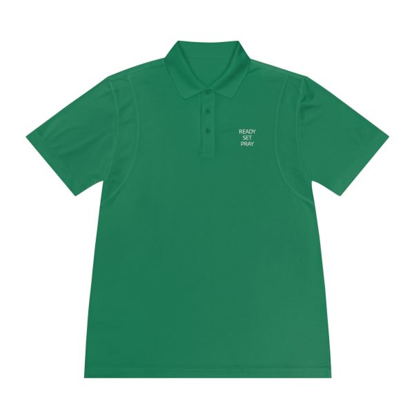 READY SET PRAY Men's Sport Polo Shirt TM - Image 13