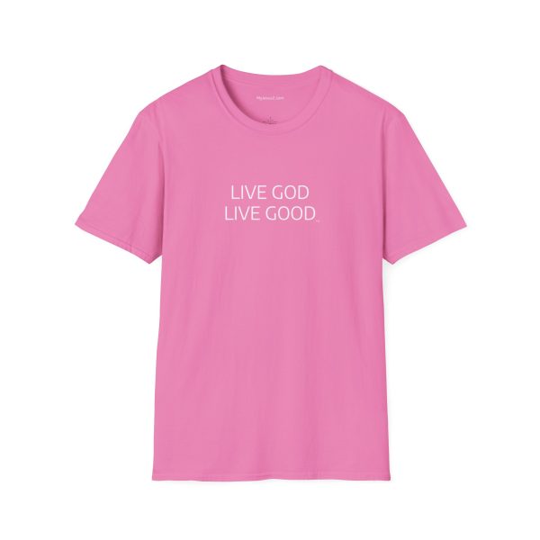 LIVE GOD LIVE GOOD Unisex Softstyle T-Shirt TM - Image 43